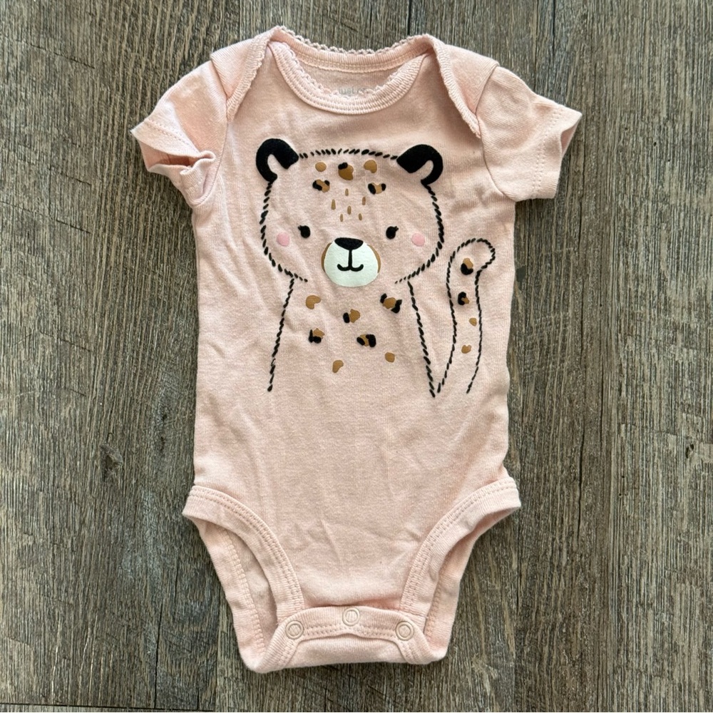 Pink Leopard Baby Onesie (Bundle!)